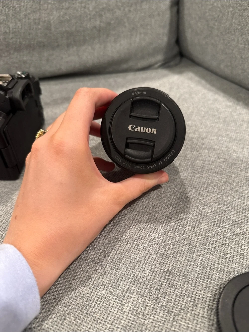 Canon EOS M50 mark ii with Two Black Lenses